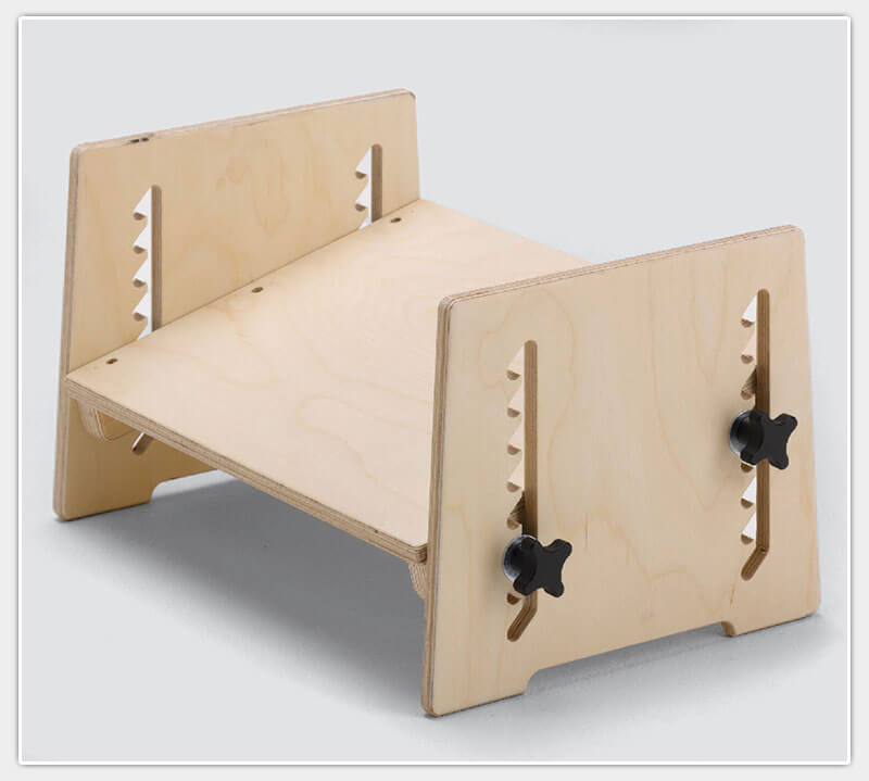 Individuell verstellbare Fußstütze