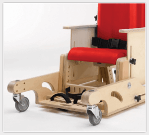 Niedriges fahrbares Untergestell Therapiestuhl Heathfield