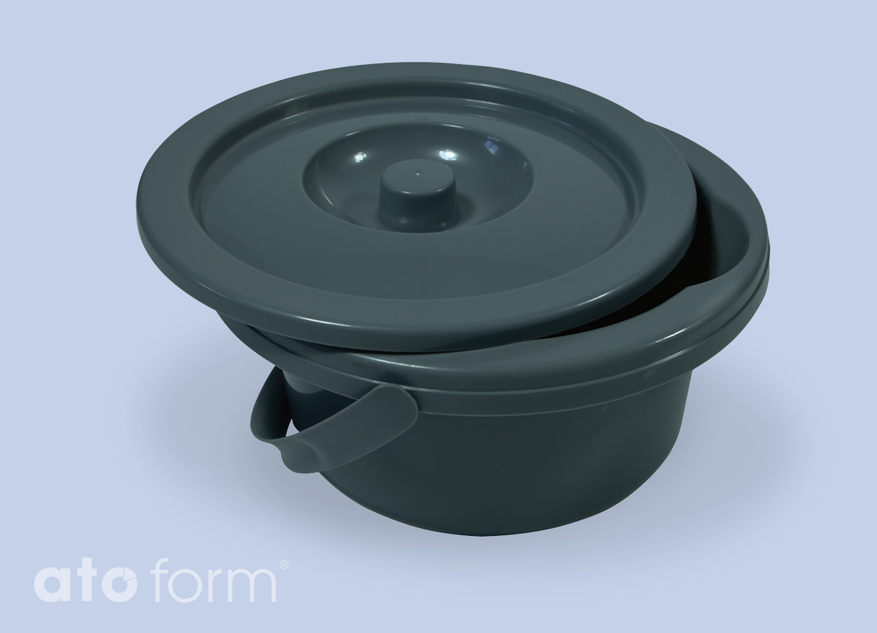 Toiletteneimer mit Deckel