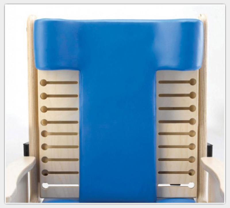 Modellierte T-förmige Rückenlehne für Brookfield