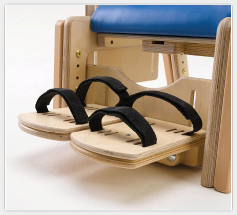 Hochklappbare Fußstützen für Therapiestuhl Brookfield