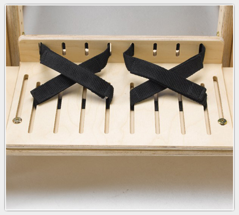 Fußbrett und Fußriemen für Therapiestuhl Brookfield