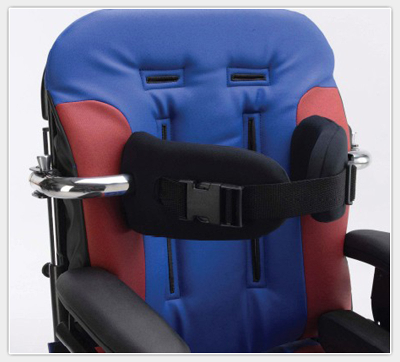 Flexible, wegschwenkbare Seitenpelotten für Therapiestuhl Samba