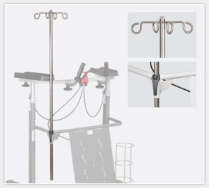 Infusionsständer für Walker